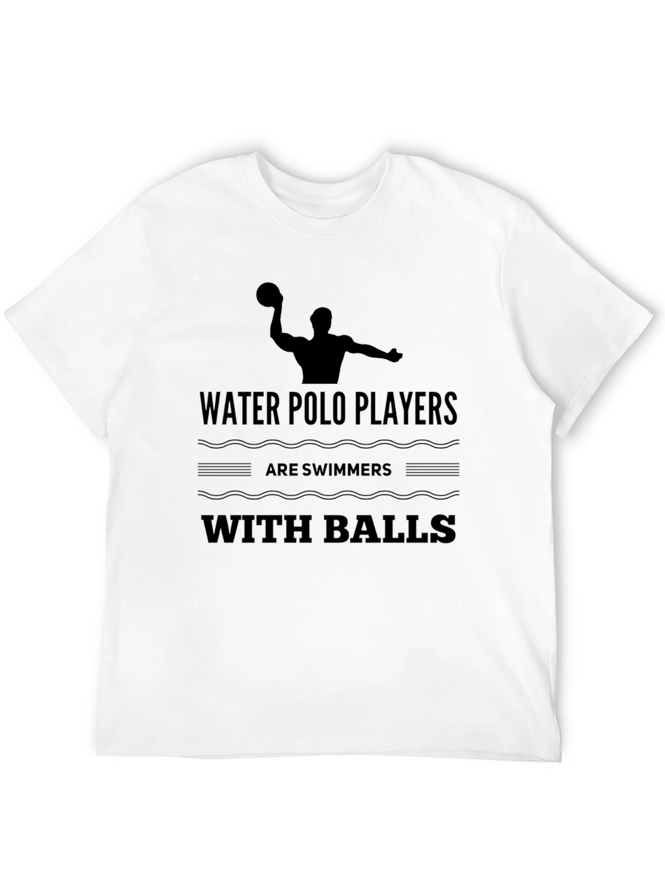 Water Polo Players T-Shirt - Funny Swimmer Tee