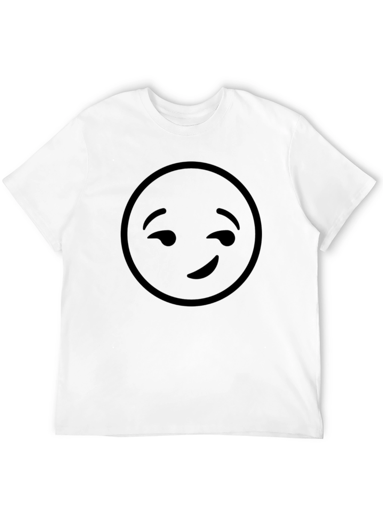 Winking Emoji Black T-Shirt