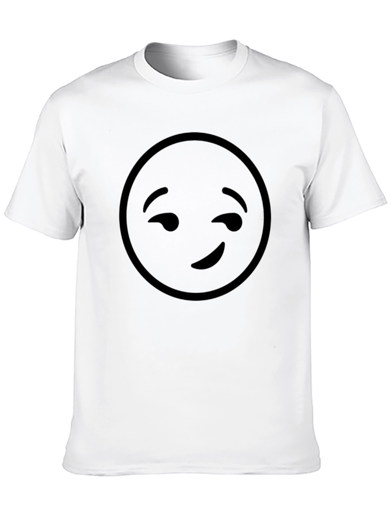 Winking Emoji Black T-Shirt