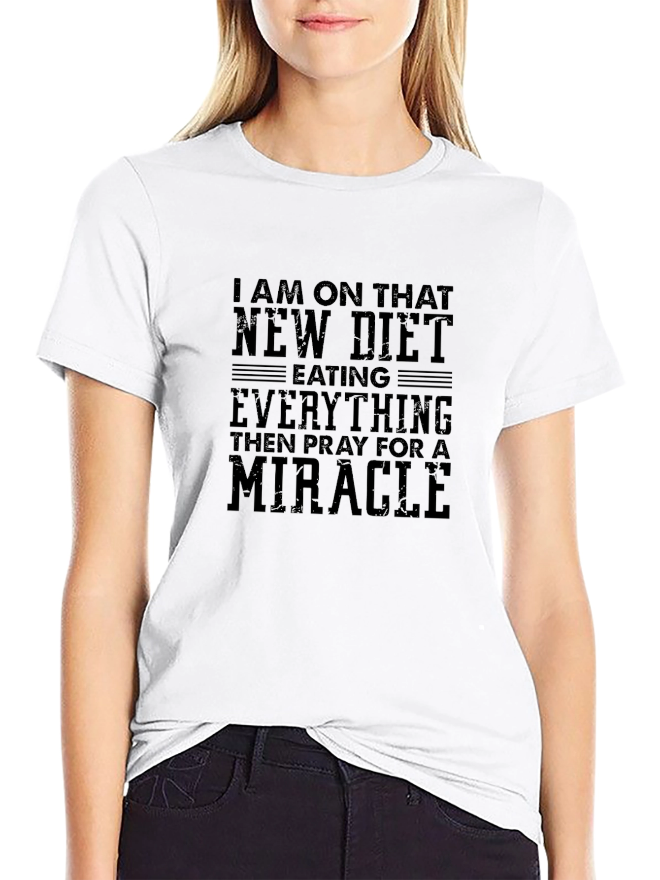 Funny Diet Miracle T-Shirt