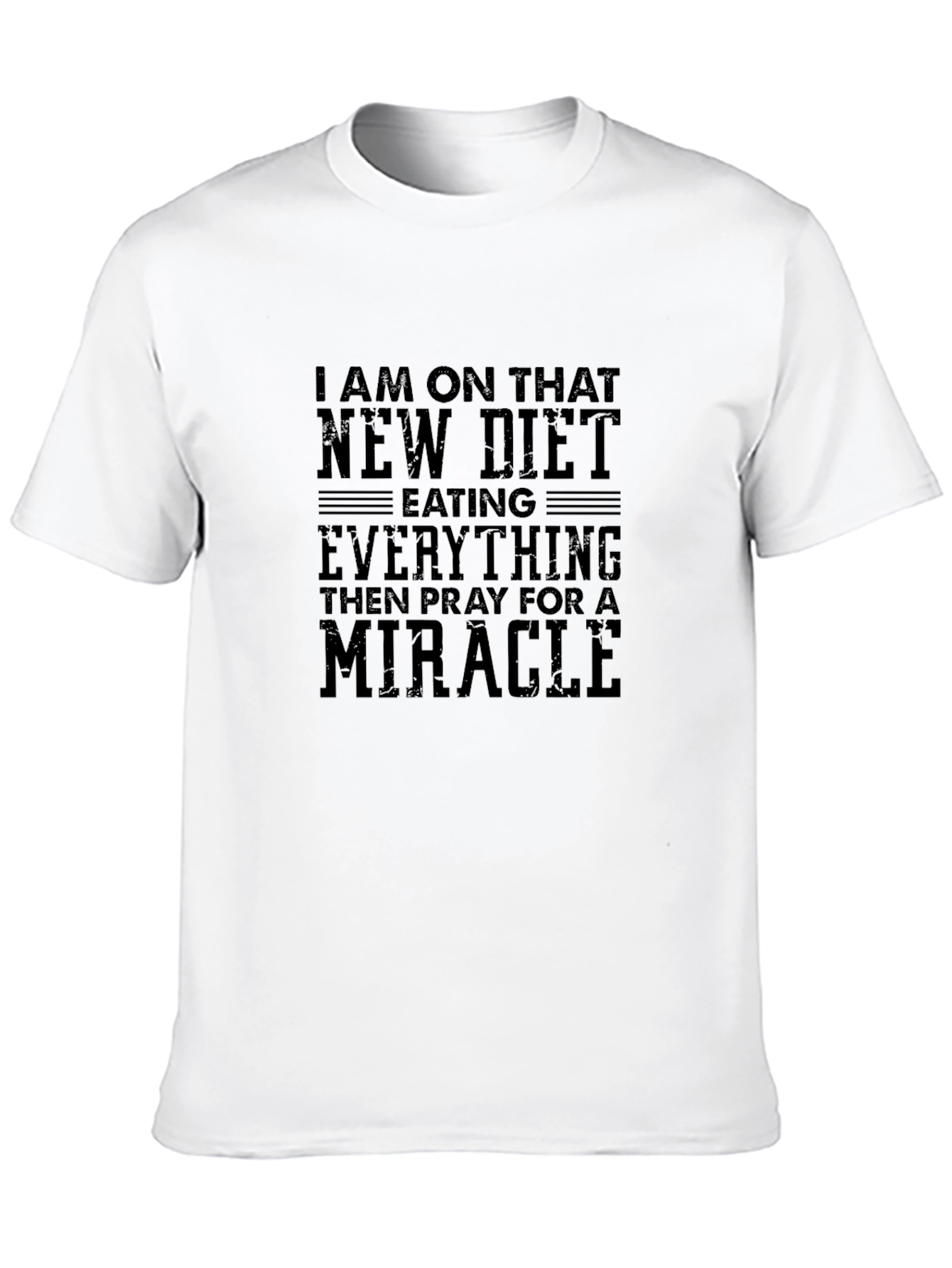 Funny Diet Miracle T-Shirt