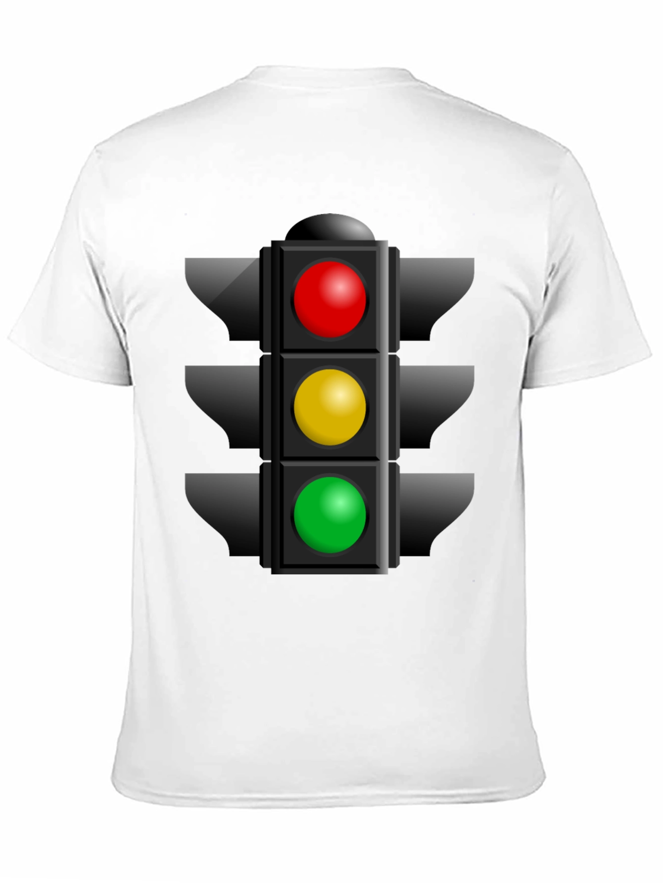 Traffic Light Graphic Tee - Novelty Design