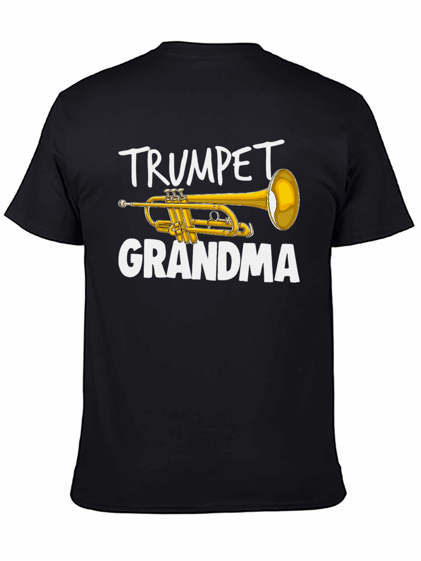 Trumpet Grandma T-Shirt - Musician Grandparent Tee