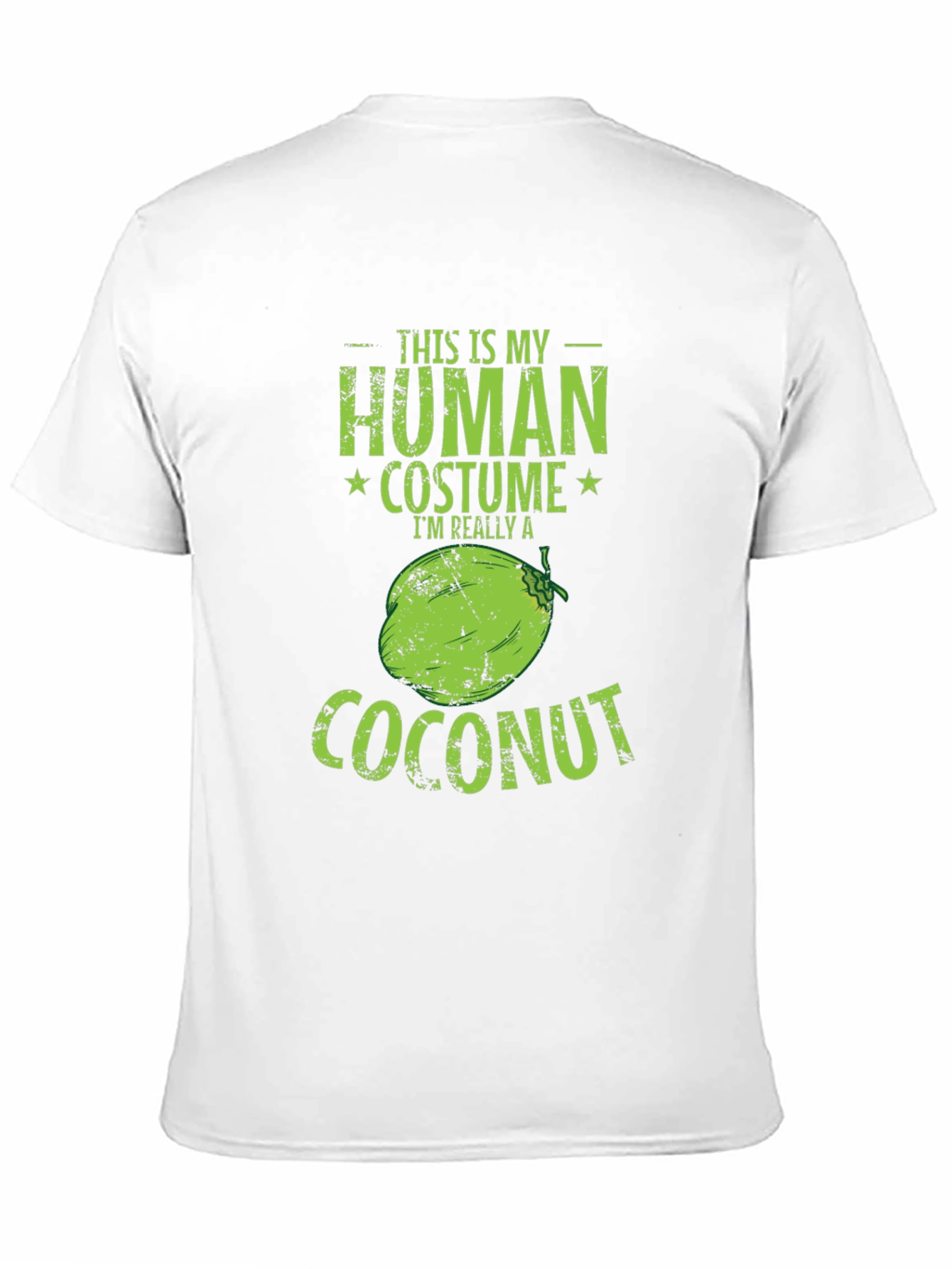 Human Costume Coconut Graphic Tee