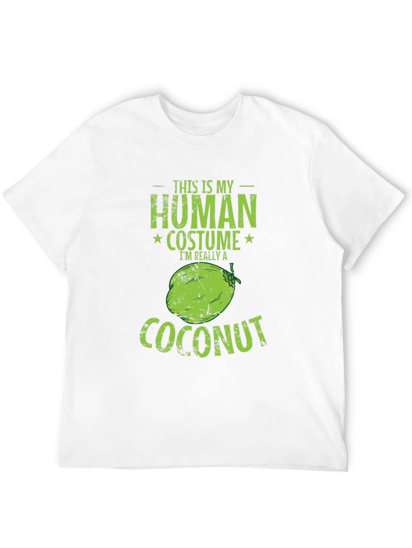 Human Costume Coconut Graphic Tee