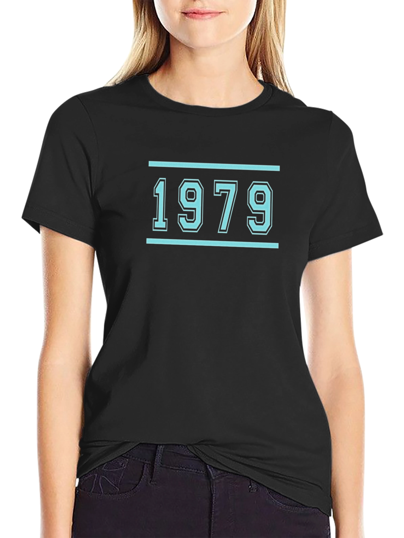 1979 Retro Graphic Tee - Black