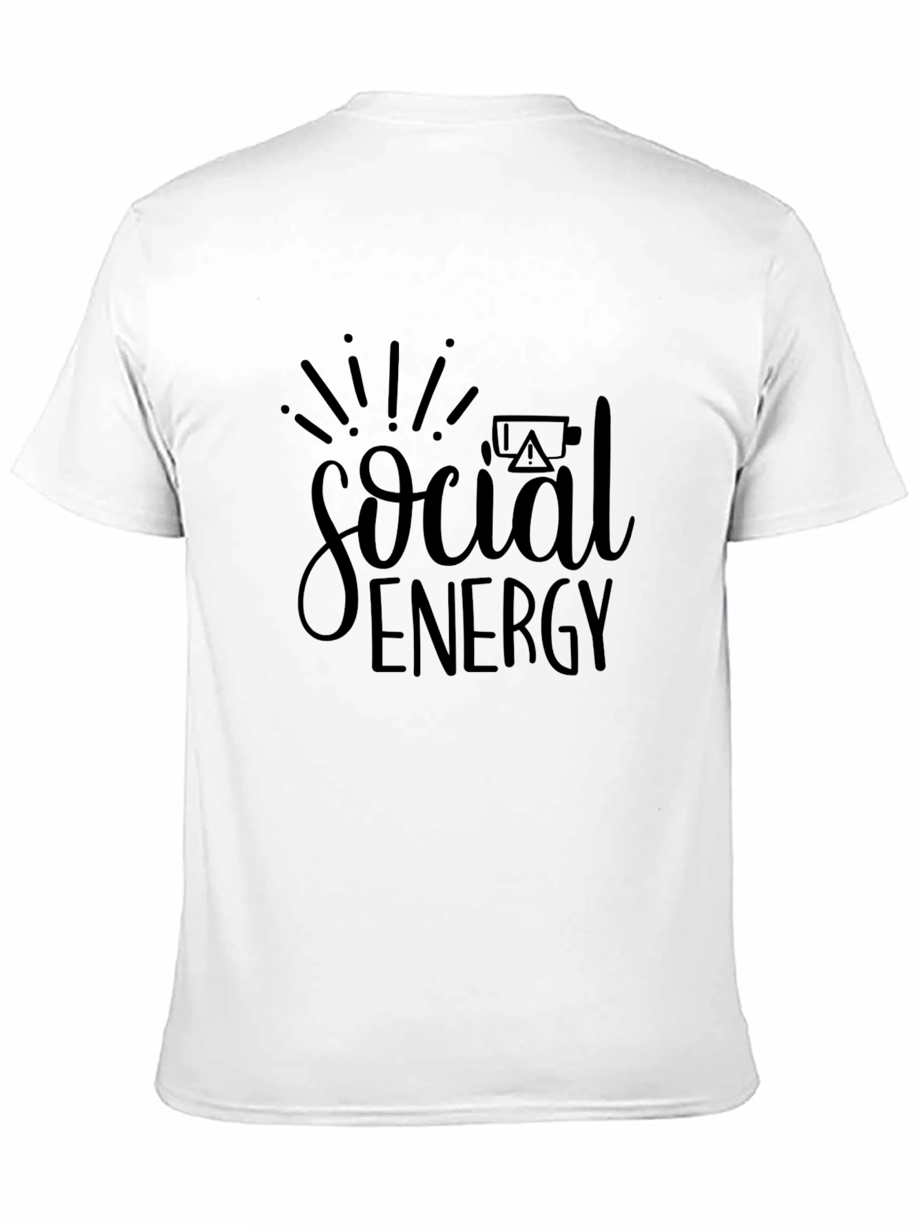Social Energy Black T-Shirt