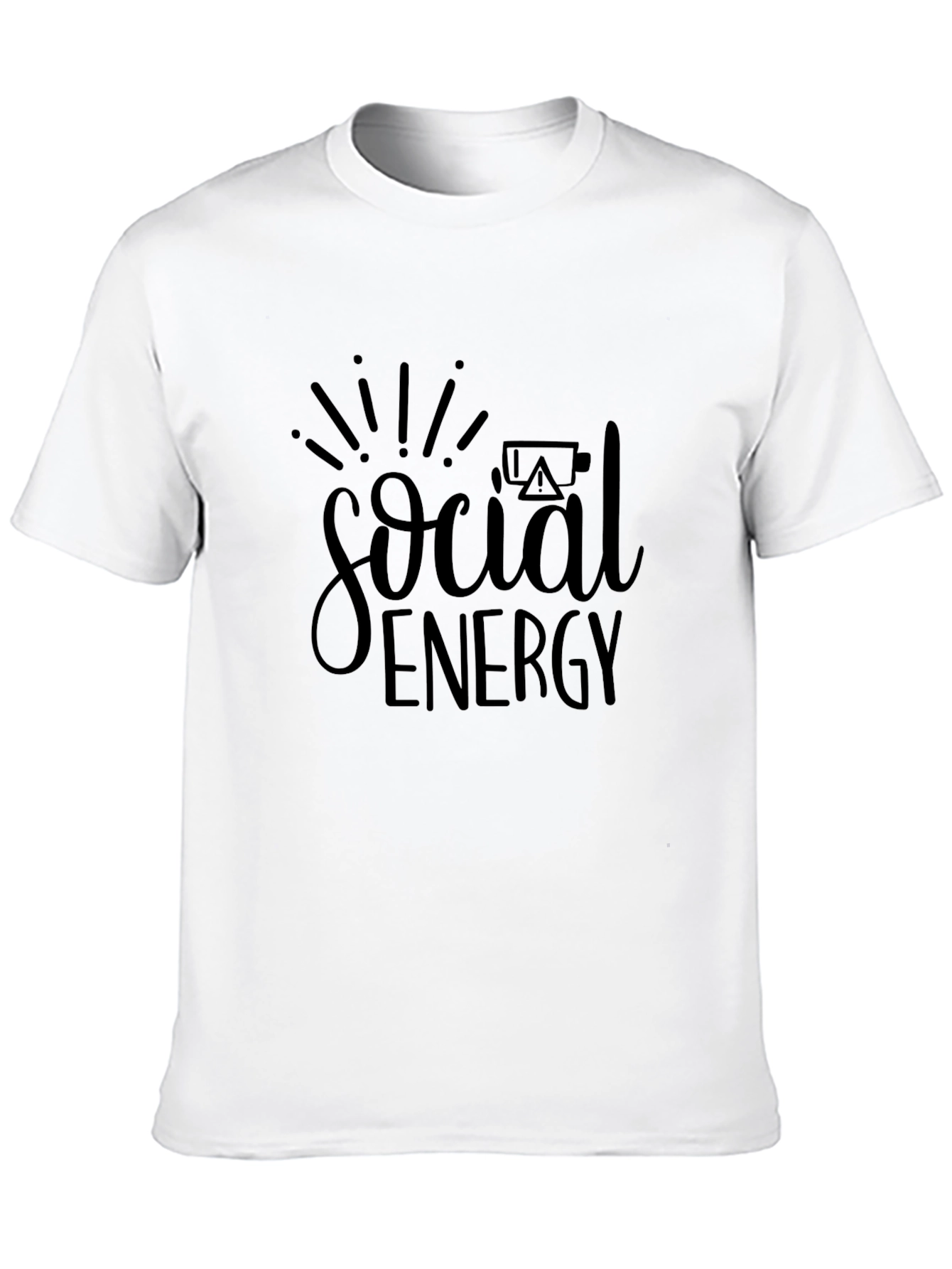 Social Energy Black T-Shirt