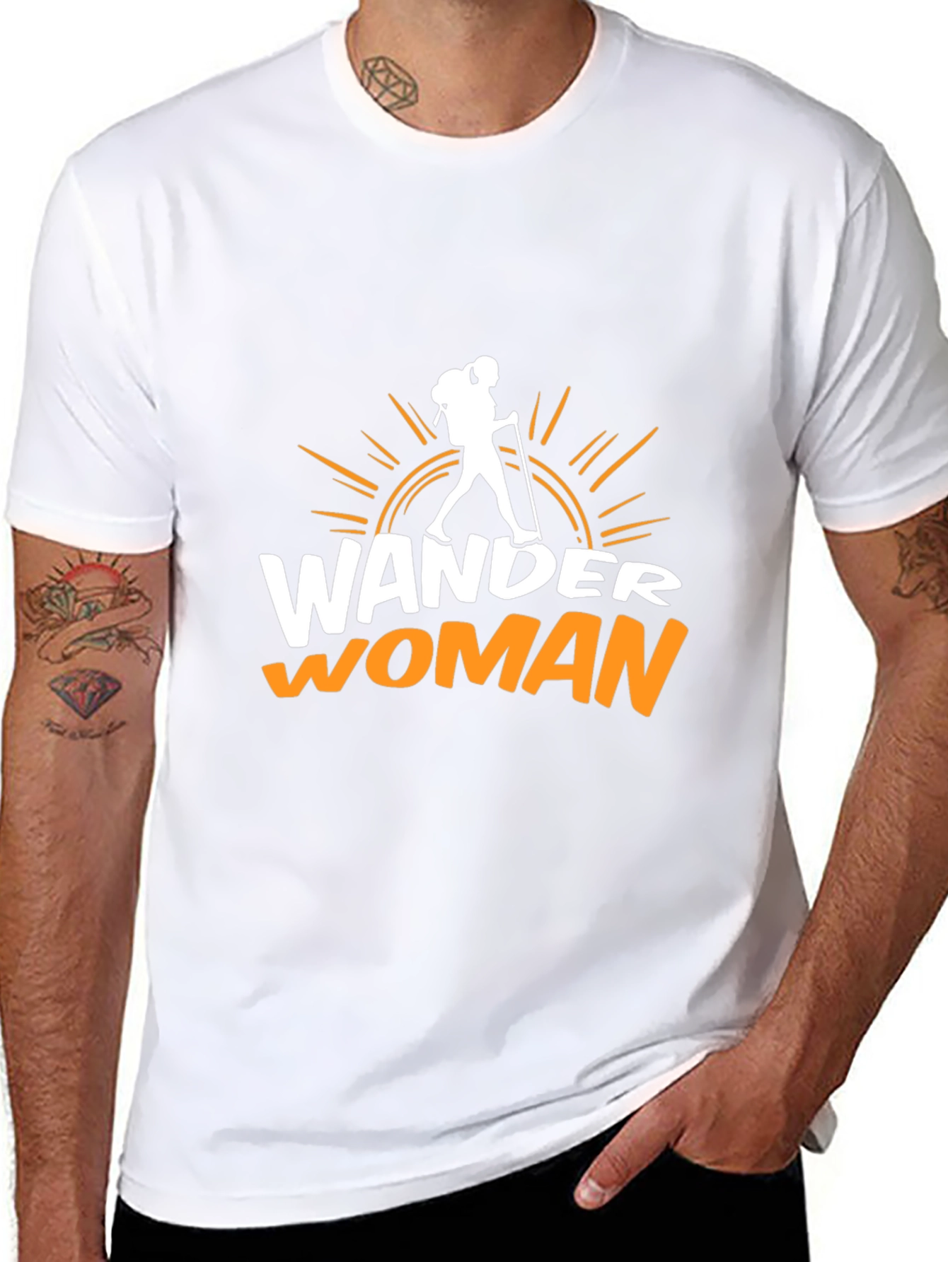 Wander Woman Graphic Tee - Adventure Awaits!