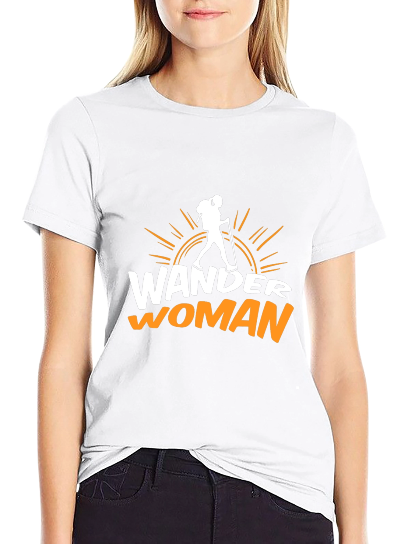 Wander Woman Graphic Tee - Adventure Awaits!