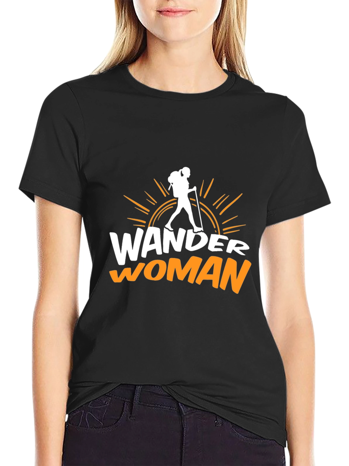 Wander Woman Graphic Tee - Adventure Awaits!