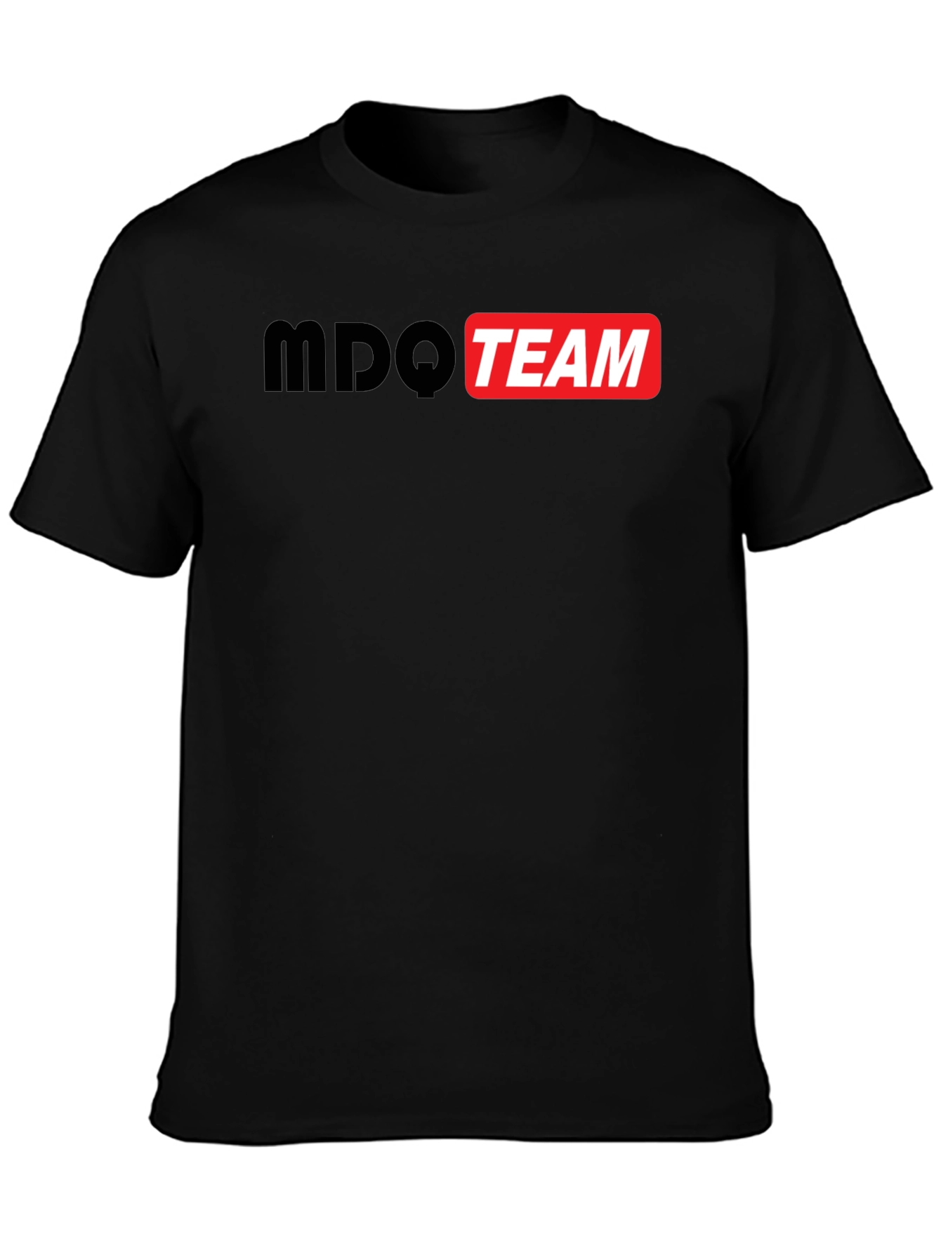 MDQ Team Black T-Shirt - Casual Style