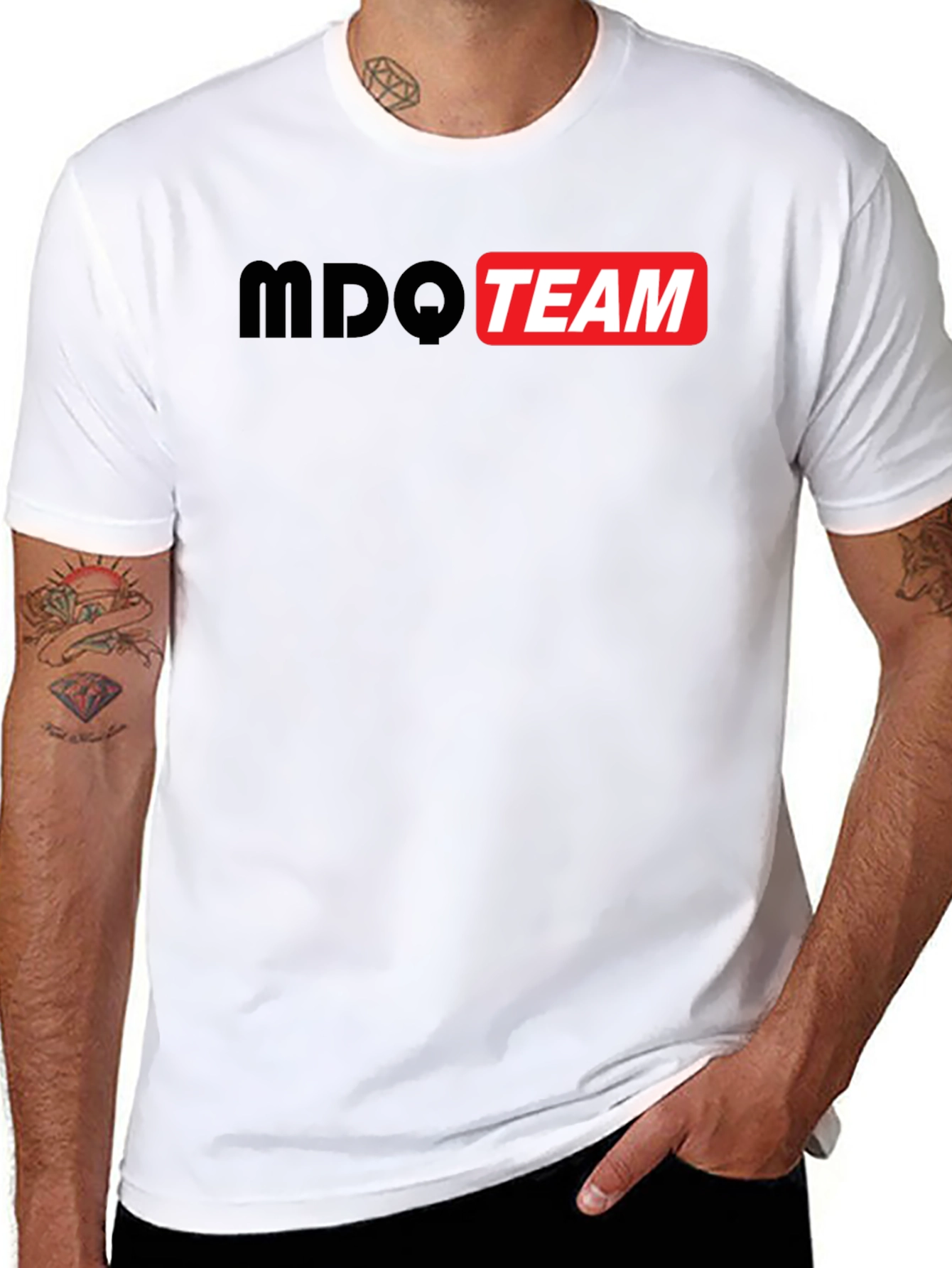 MDQ Team Black T-Shirt - Casual Style