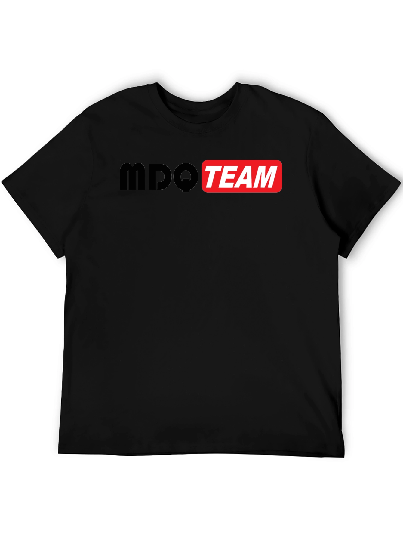 MDQ Team Black T-Shirt - Casual Style