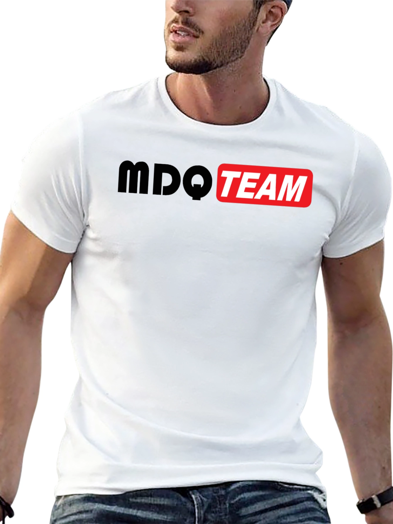 MDQ Team Black T-Shirt - Casual Style