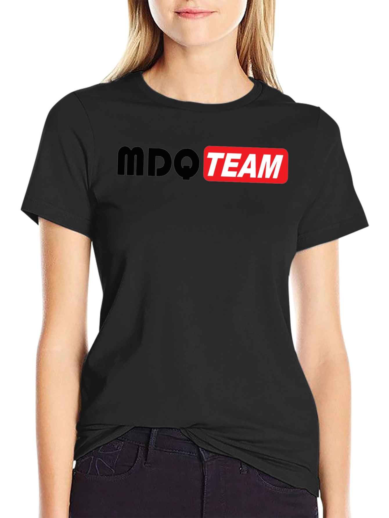 MDQ Team Black T-Shirt - Casual Style