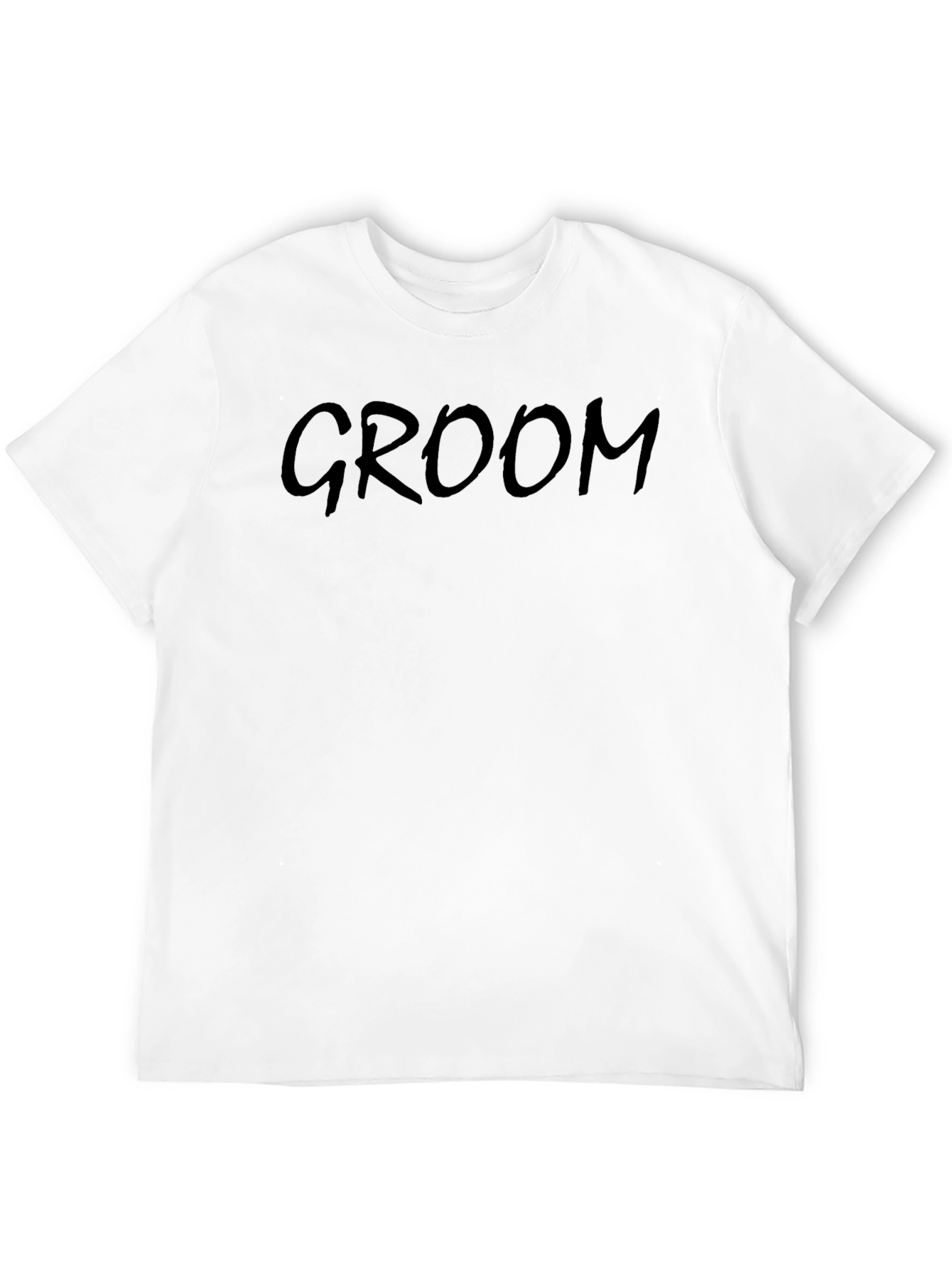 Groom Crewneck T-Shirt - Black