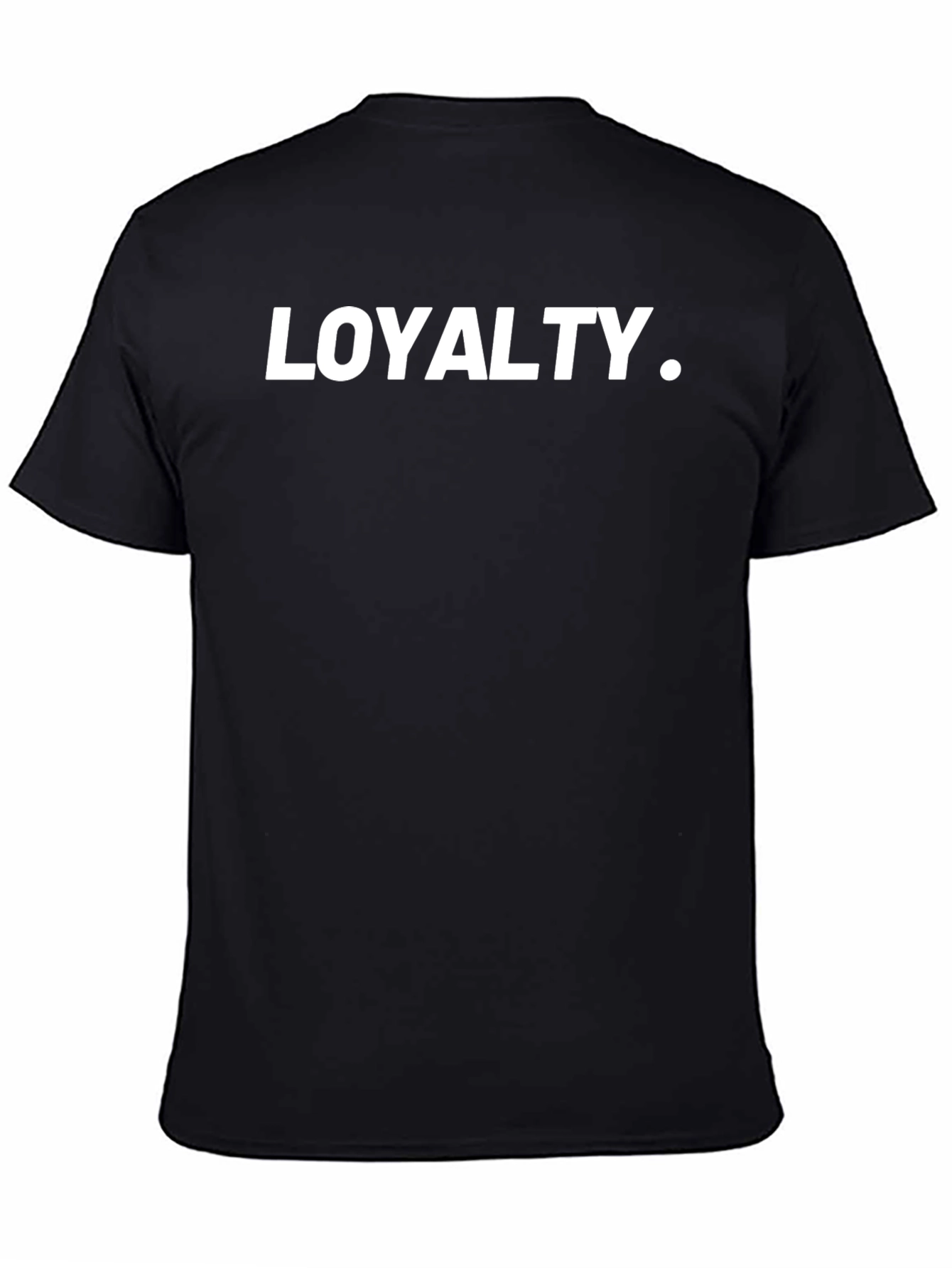 Loyalty Graphic T-Shirt - Stylish Black Tee