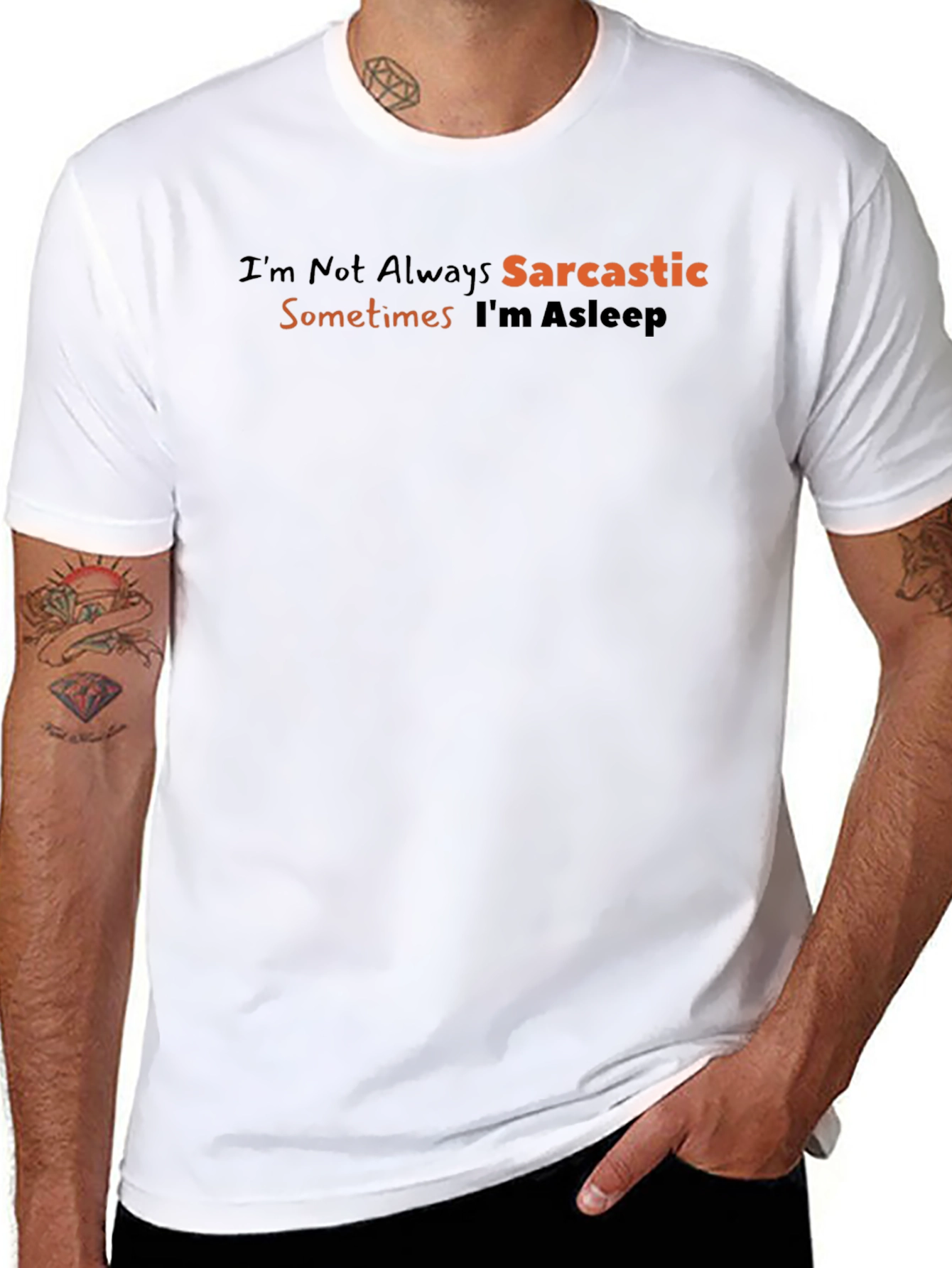 Sarcastic Sleep T-Shirt - Funny Novelty Tee