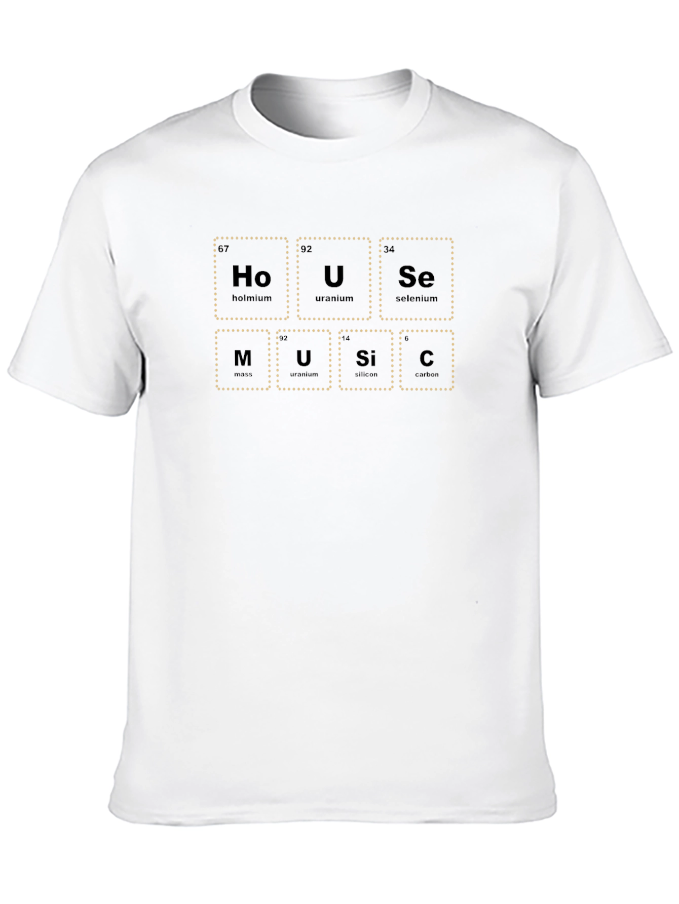 Music Periodic Table T-Shirt Science Tee