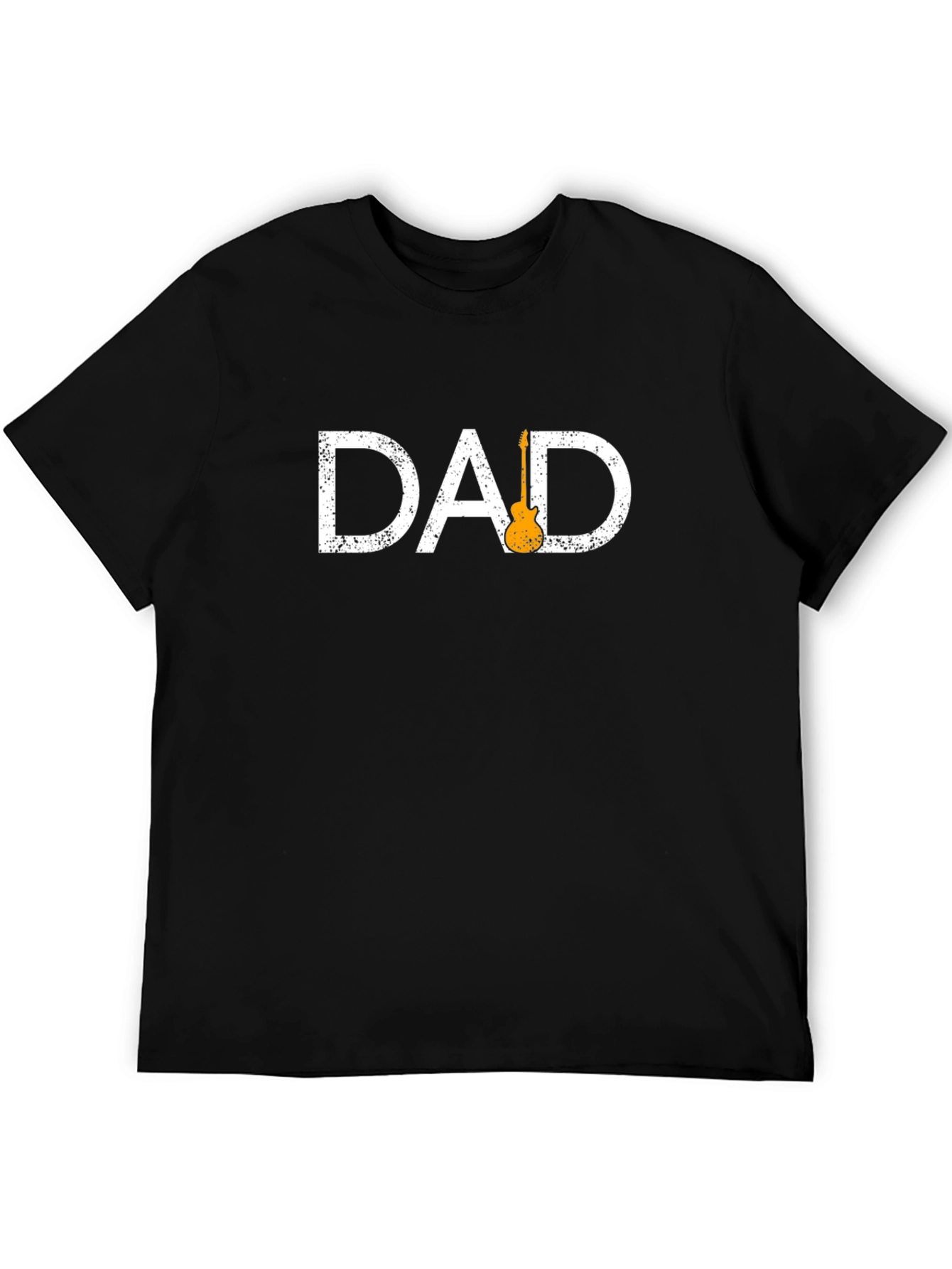 Dad Guitar Graphic T-Shirt - Cool Musician Father Tee