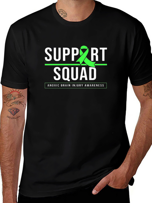 Anoxic Brain Injury Awareness Support Squad T-Shirt