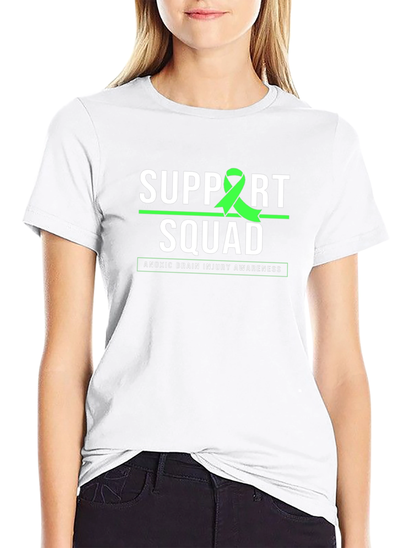 Anoxic Brain Injury Awareness Support Squad T-Shirt