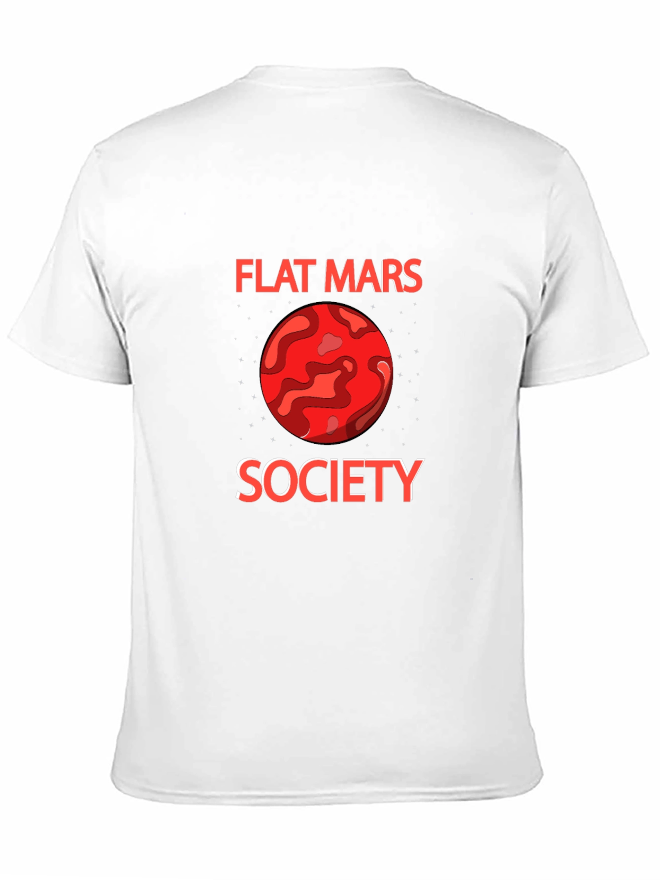 Flat Mars Society Graphic Tee