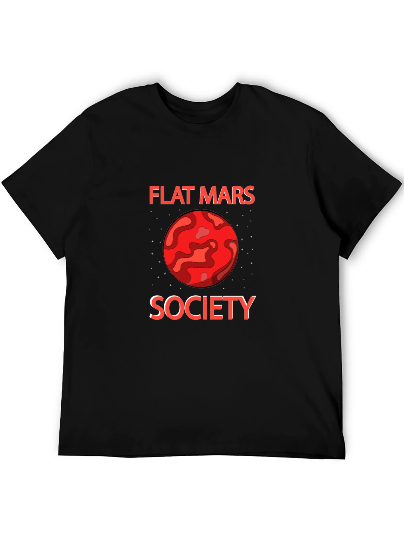 Flat Mars Society Graphic Tee