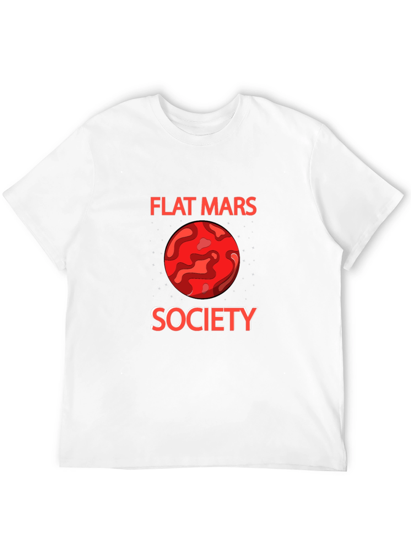 Flat Mars Society Graphic Tee