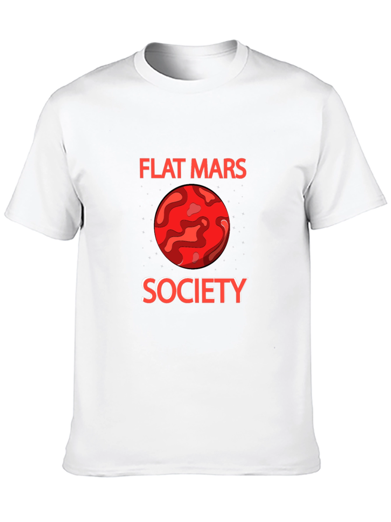 Flat Mars Society Graphic Tee