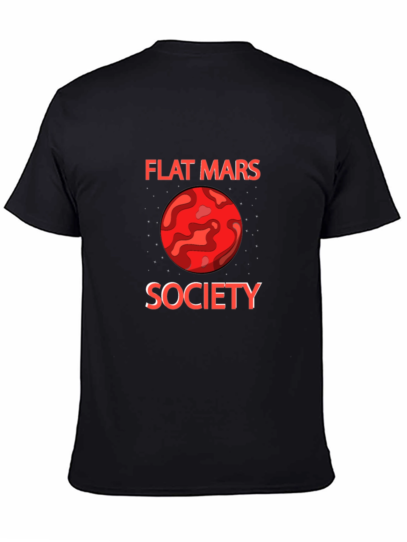 Flat Mars Society Graphic Tee