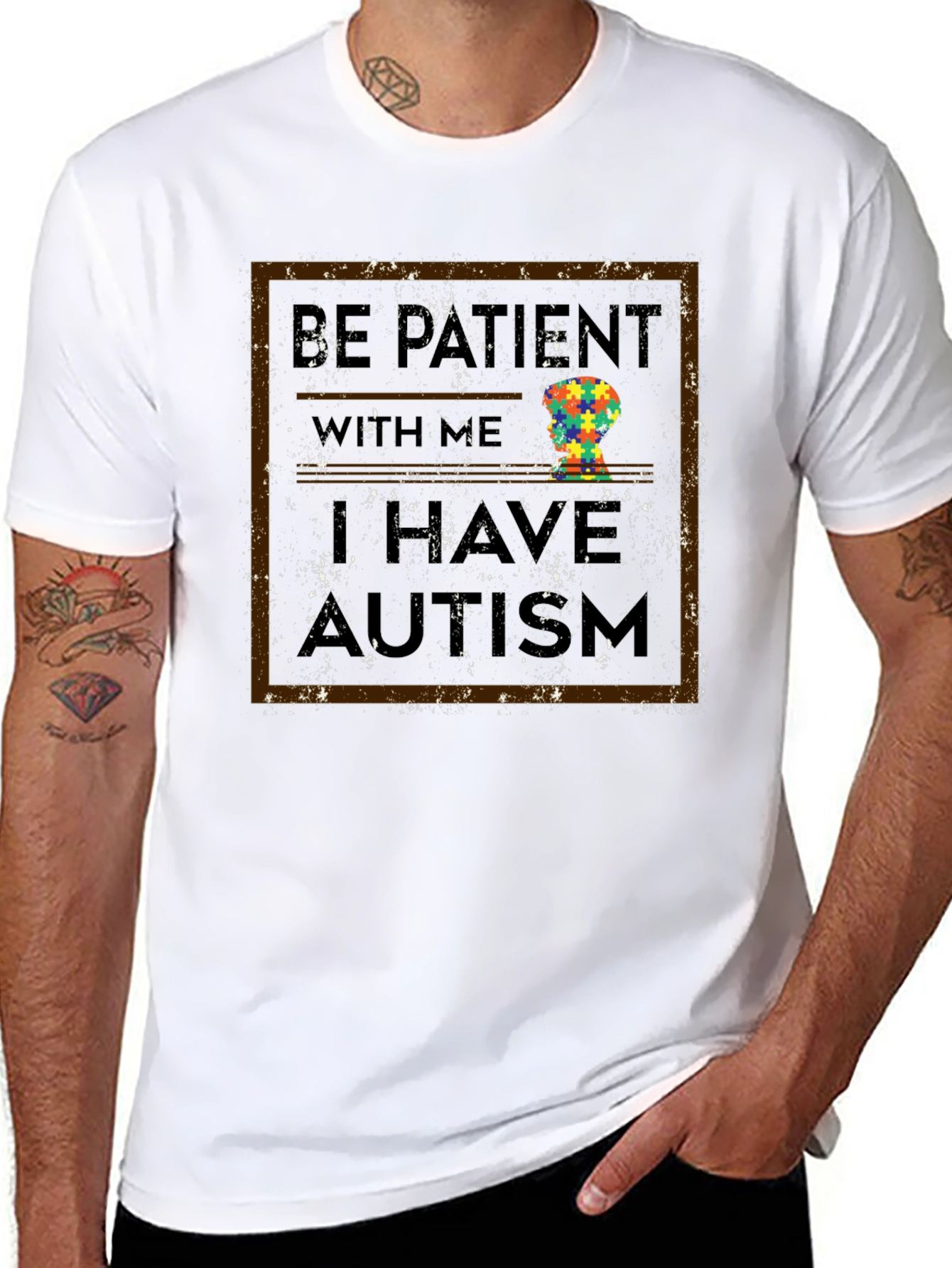 Be Patient Autism Awareness T-Shirt