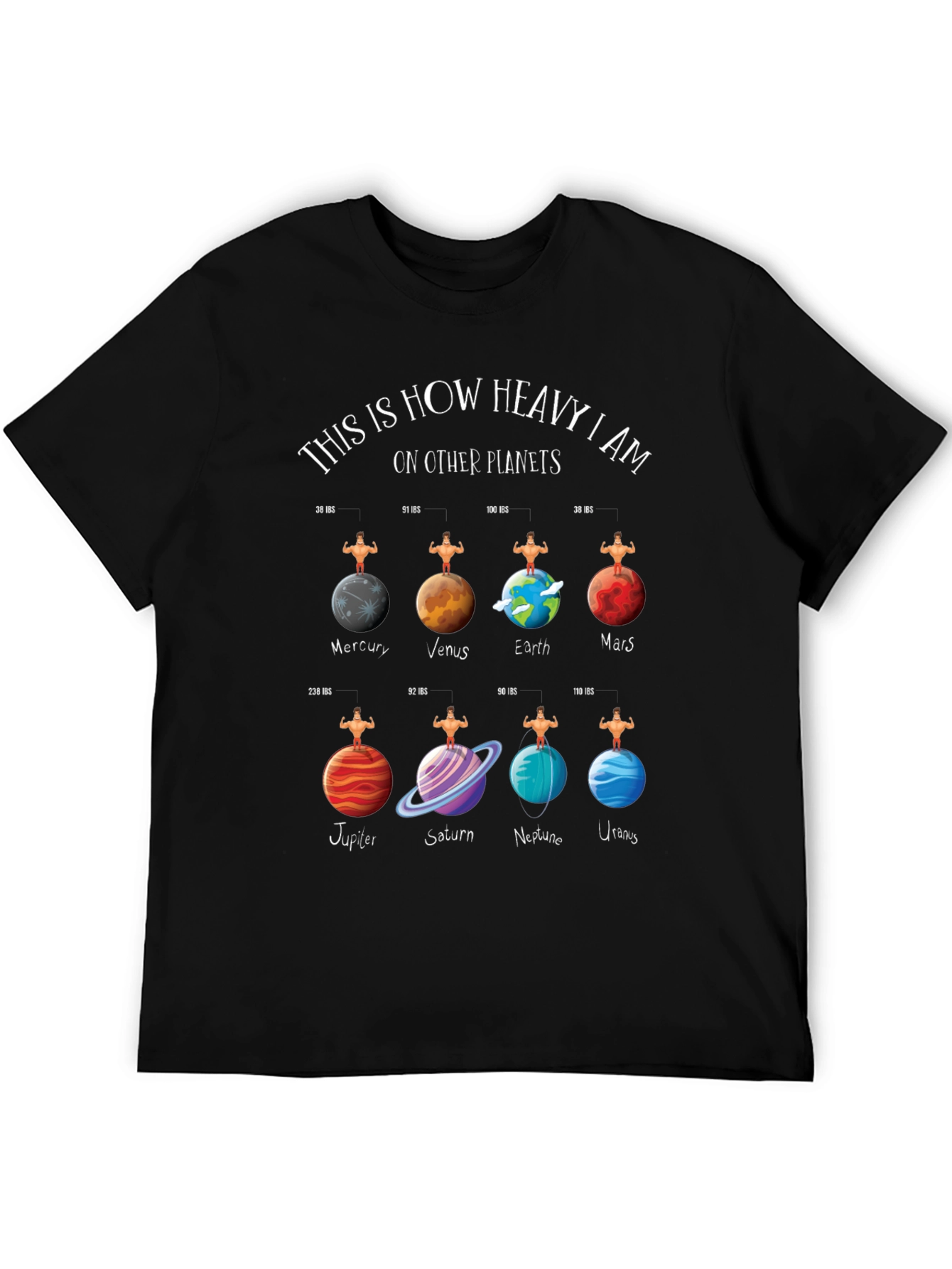 Heavy on Other Planets Graphic Tee
