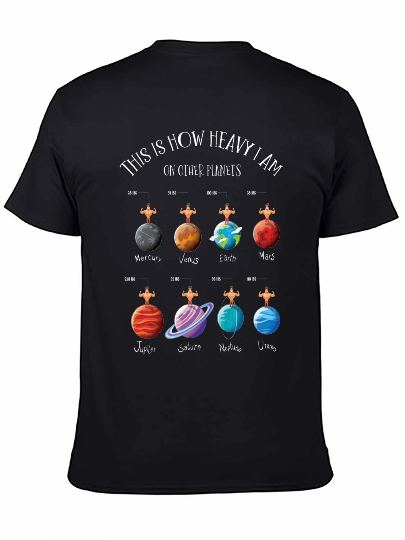Heavy on Other Planets Graphic Tee