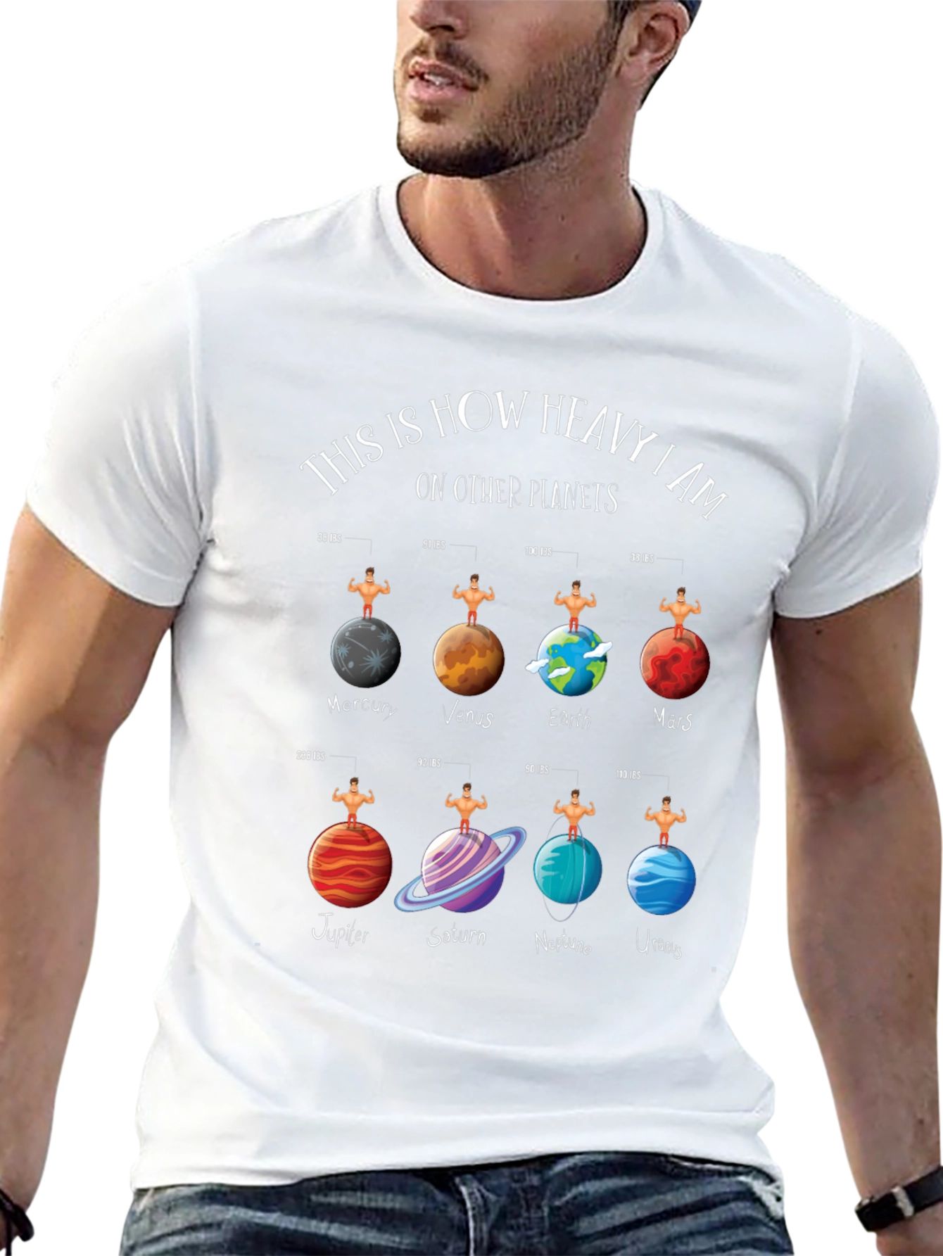 Heavy on Other Planets Graphic Tee