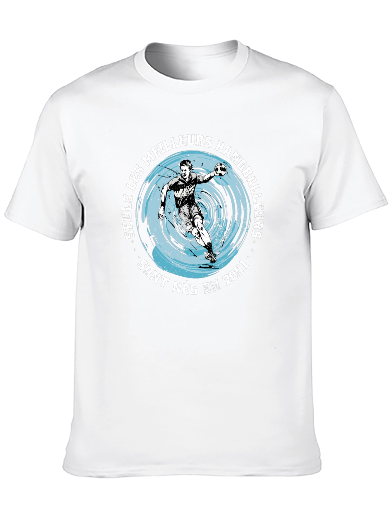 Handball Player Graphic T-Shirt - Born in 2001