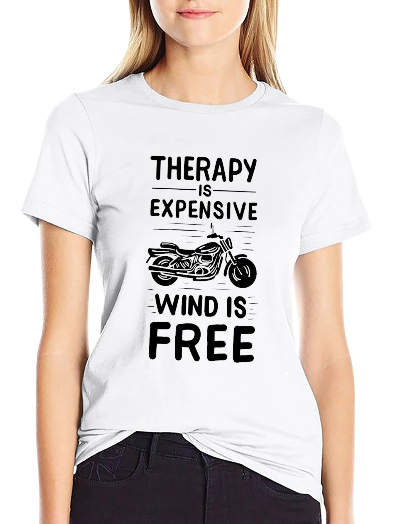 Therapy Wind Free Motorcycle Graphic Tee
