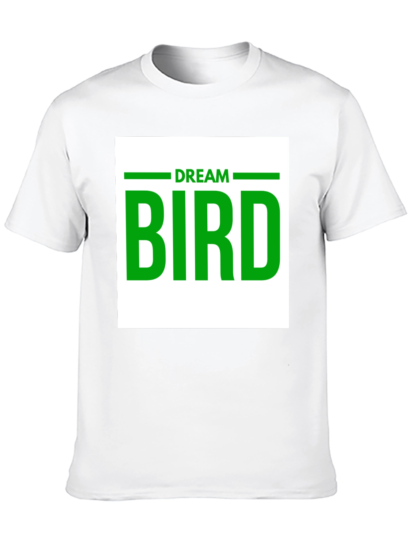 Dream Bird Graphic T-Shirt - Black Cotton Tee