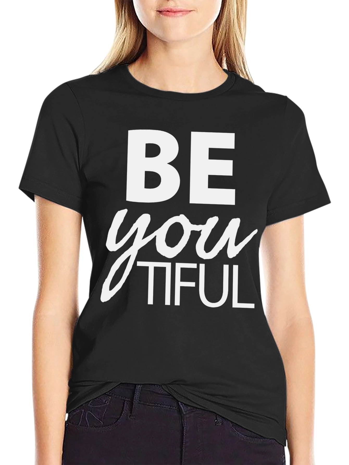 Be You Tiful T-Shirt - Inspiring Graphic Tee