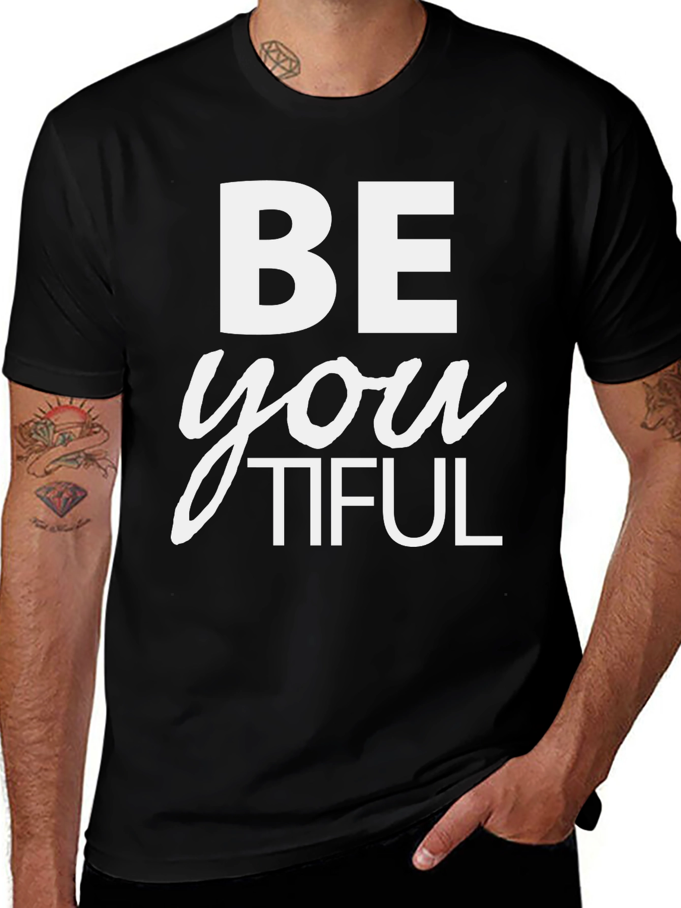 Be You Tiful T-Shirt - Inspiring Graphic Tee