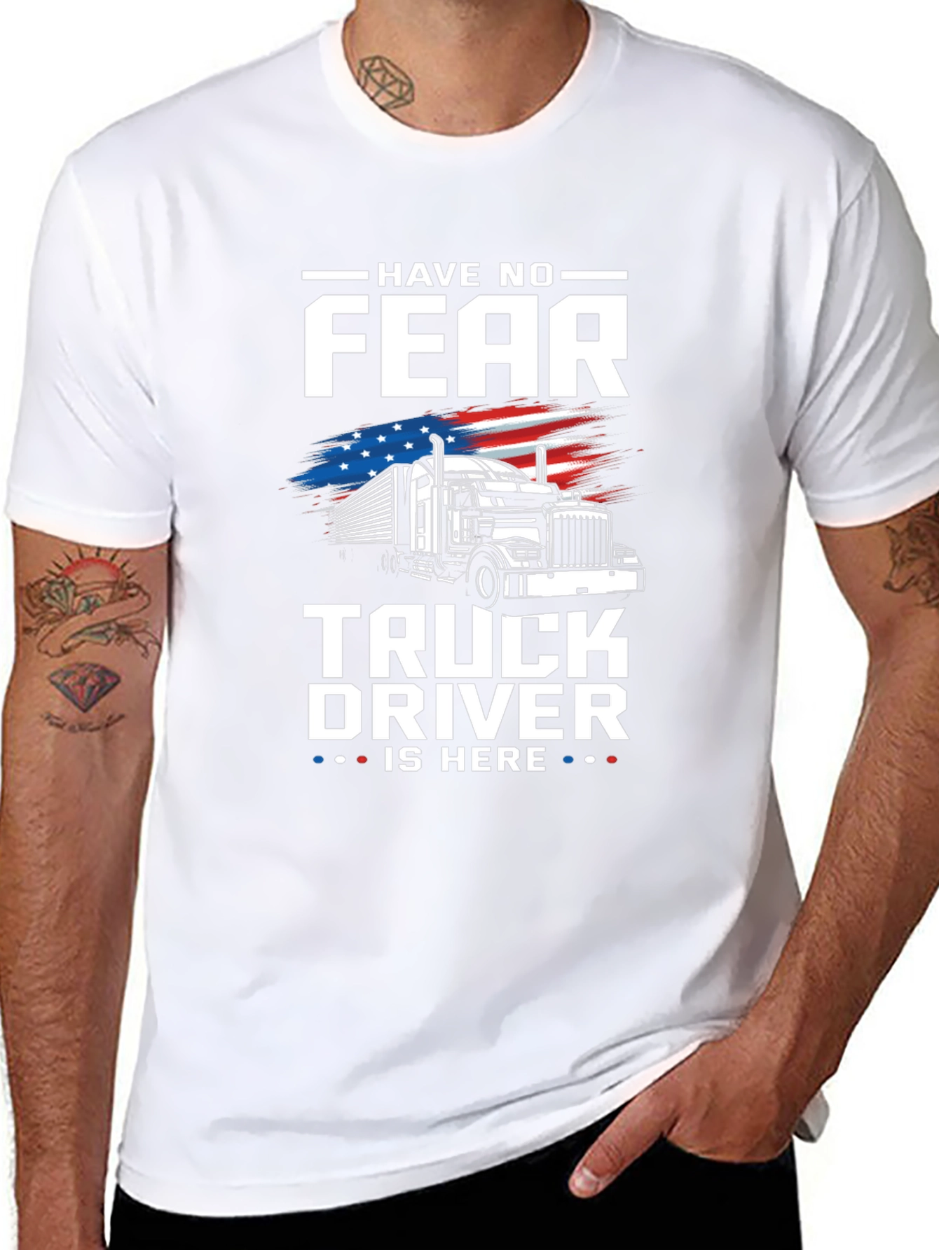 Have No Fear Truck Driver T-Shirt