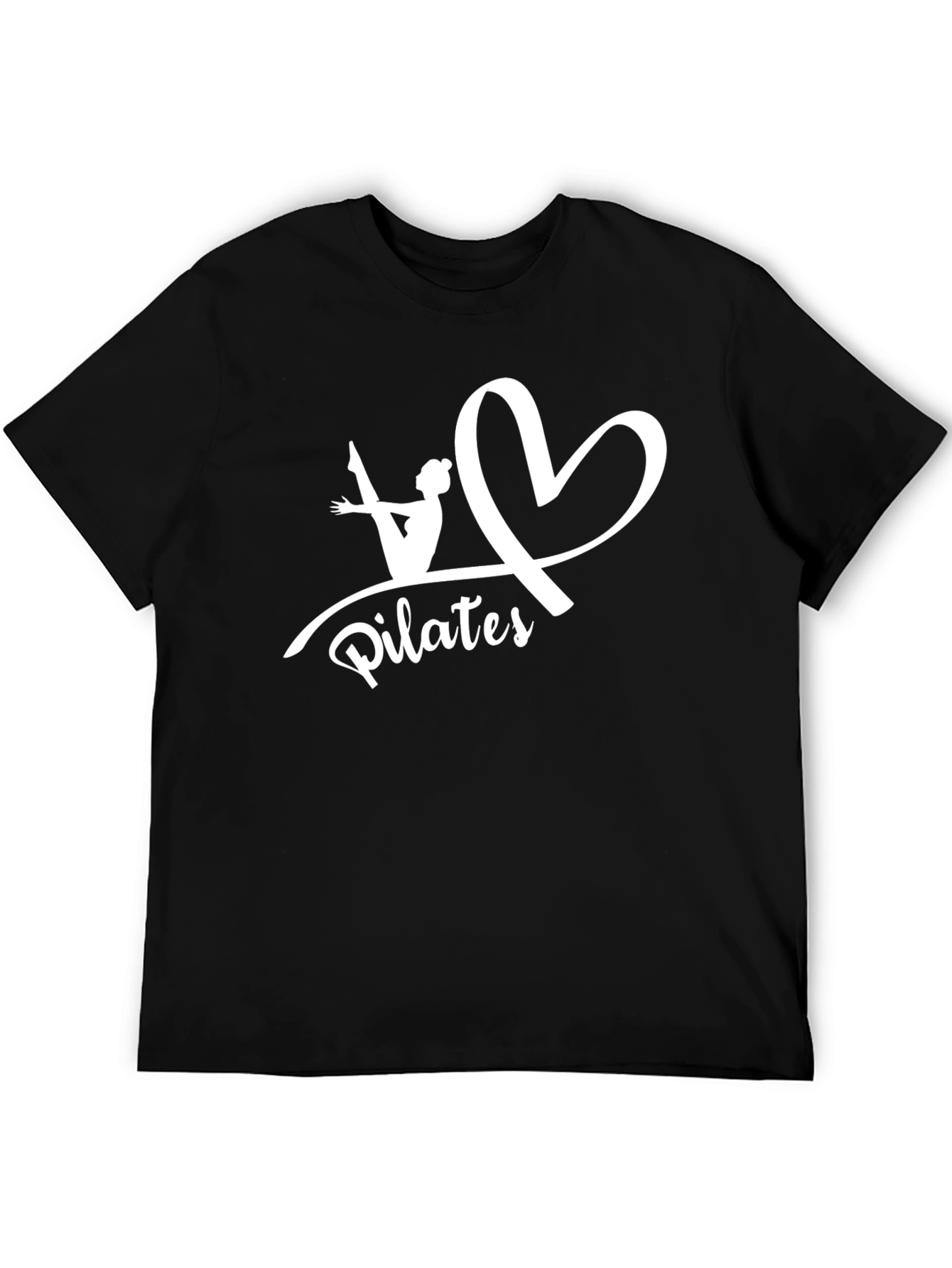Pilates Love Graphic T-Shirt Black