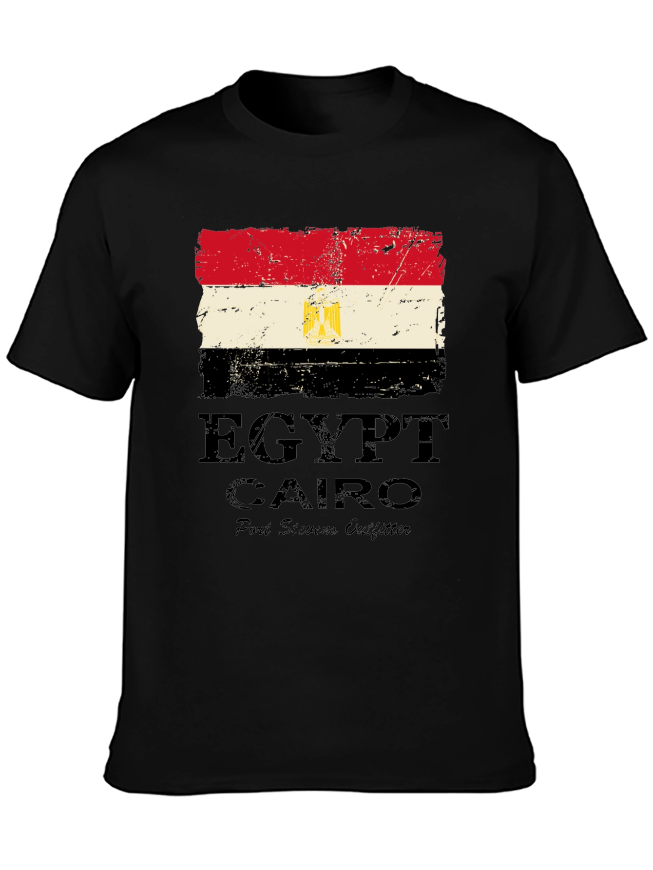 Egypt Flag T-Shirt Cairo Souvenir Tee