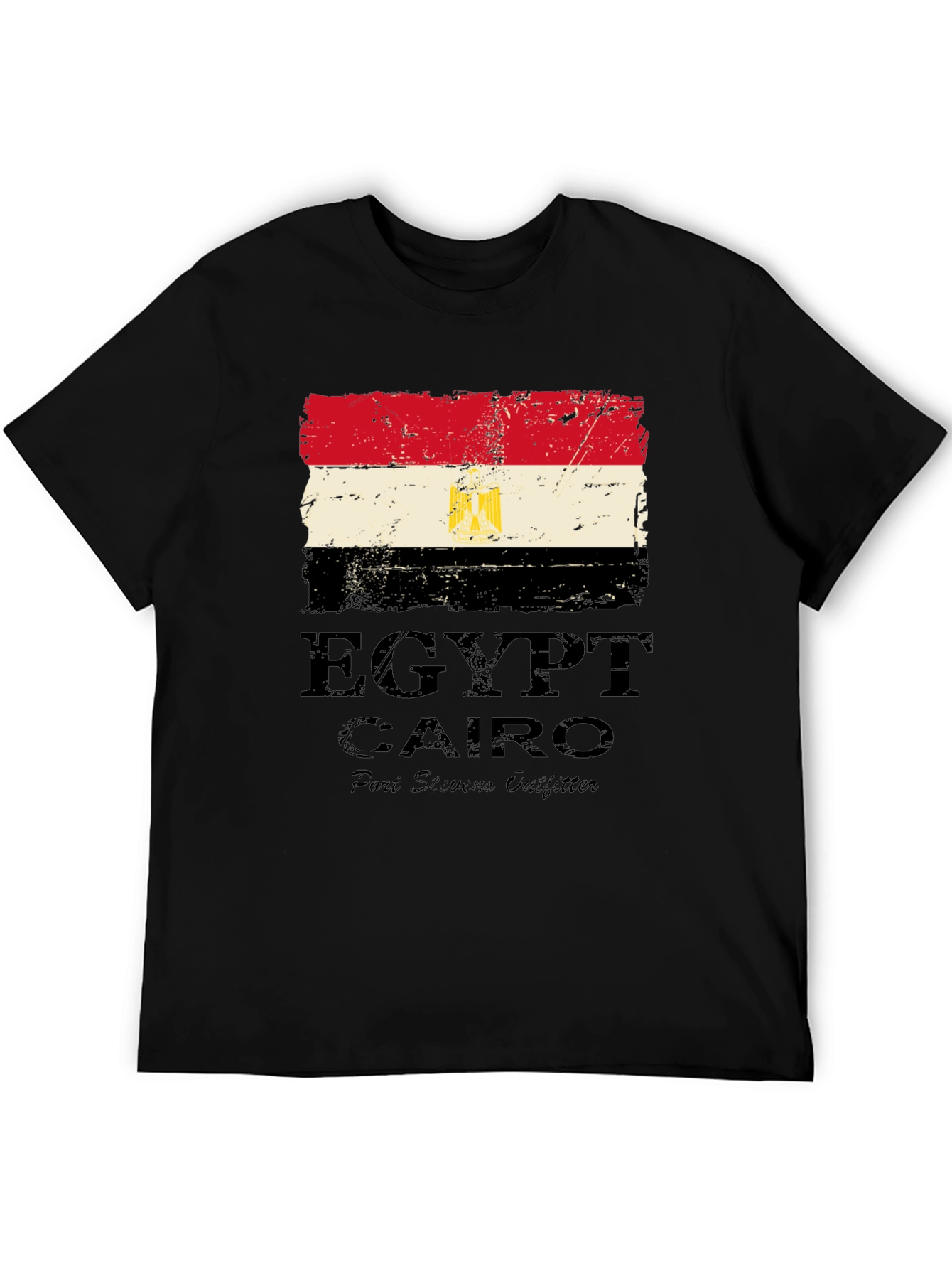 Egypt Flag T-Shirt Cairo Souvenir Tee