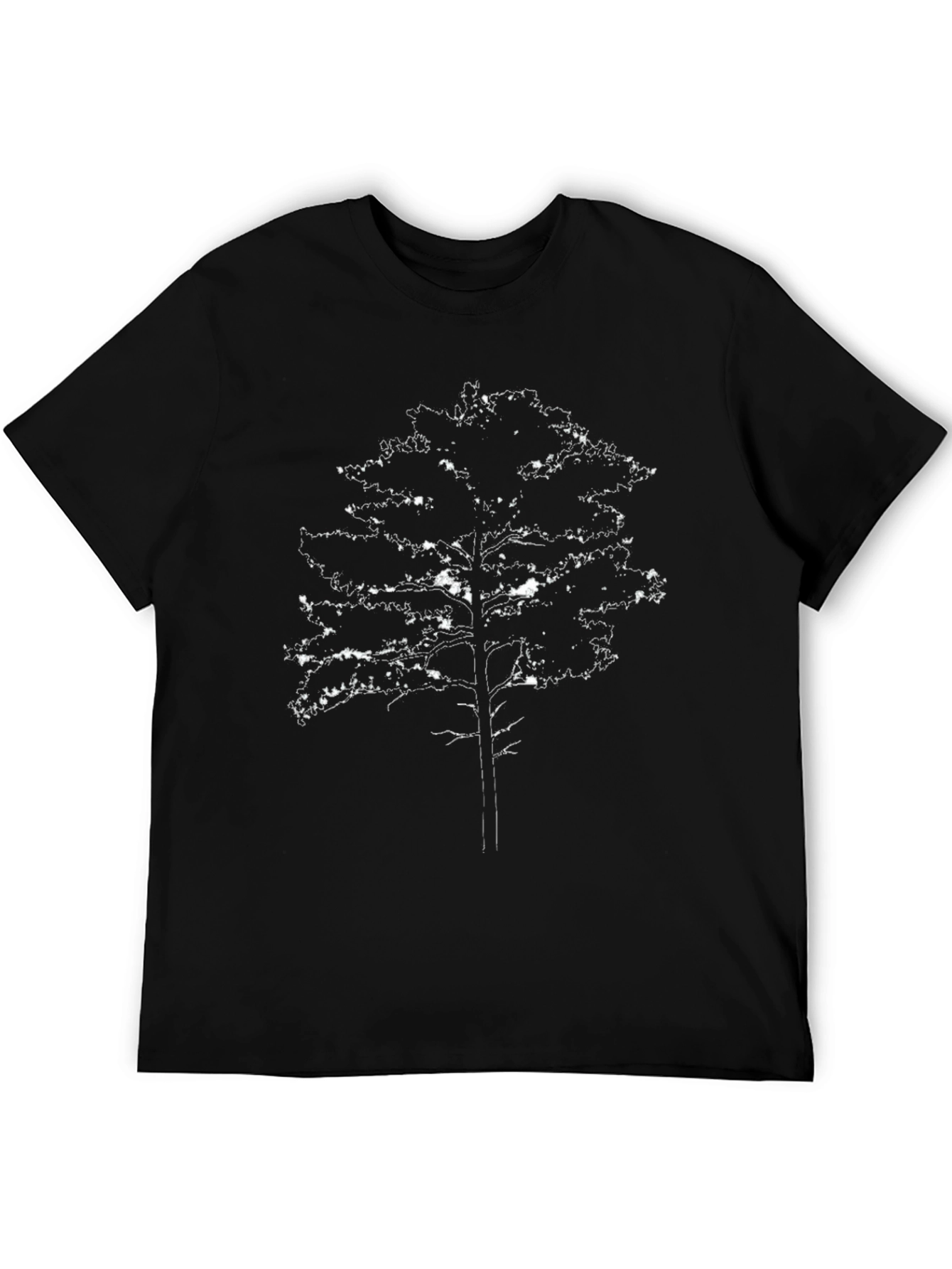 Tree Graphic Black T-Shirt