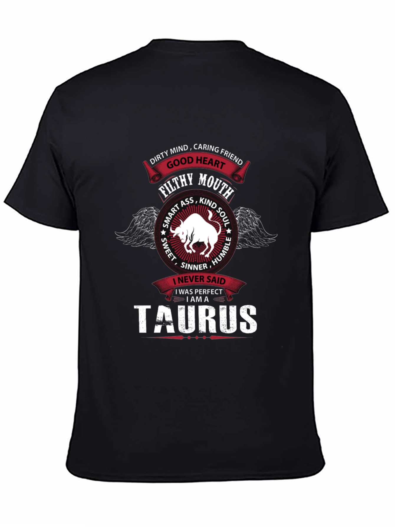 Taurus Zodiac Sign Graphic T-Shirt