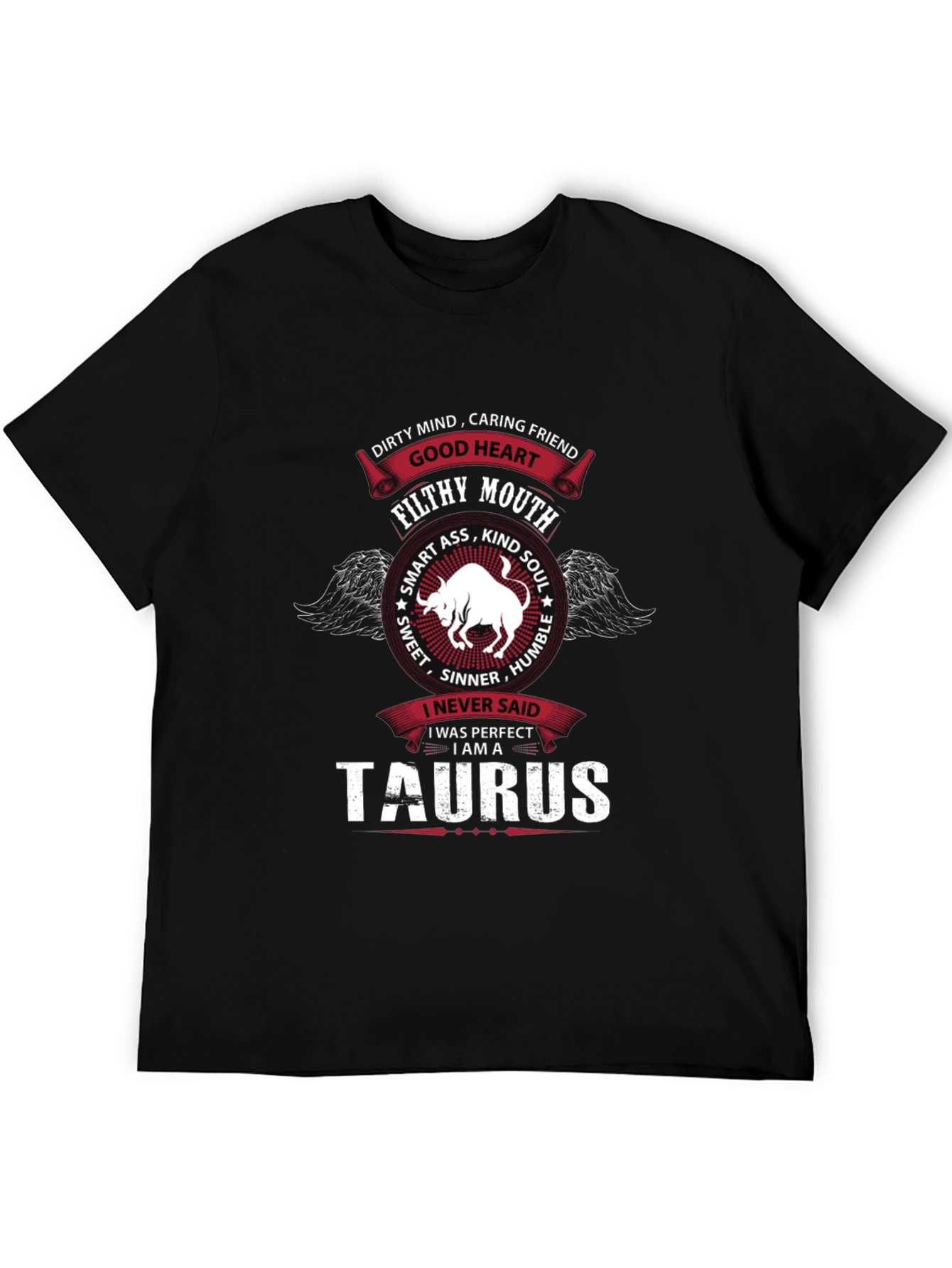 Taurus Zodiac Sign Graphic T-Shirt