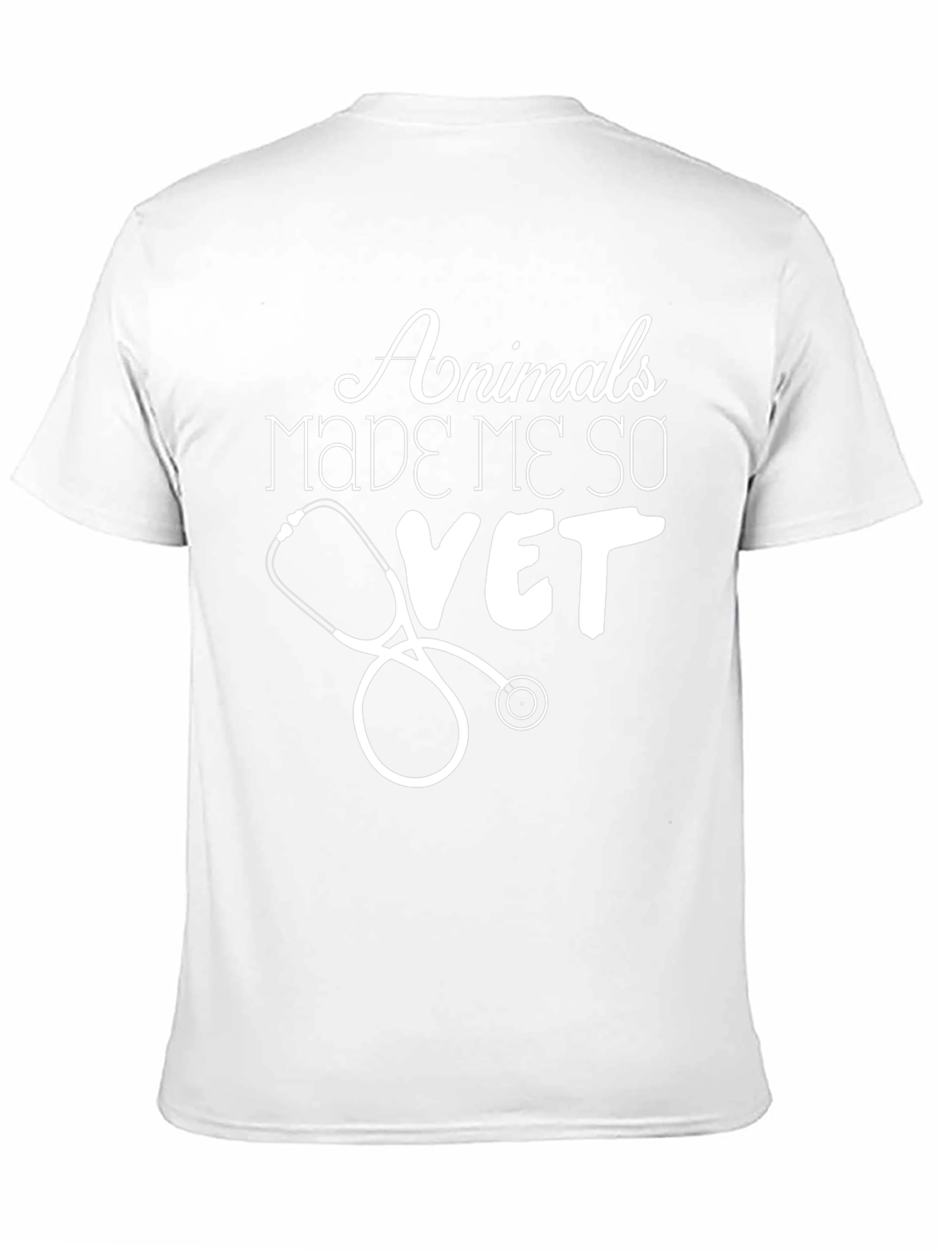 Animals Made Me So Vet T-Shirt