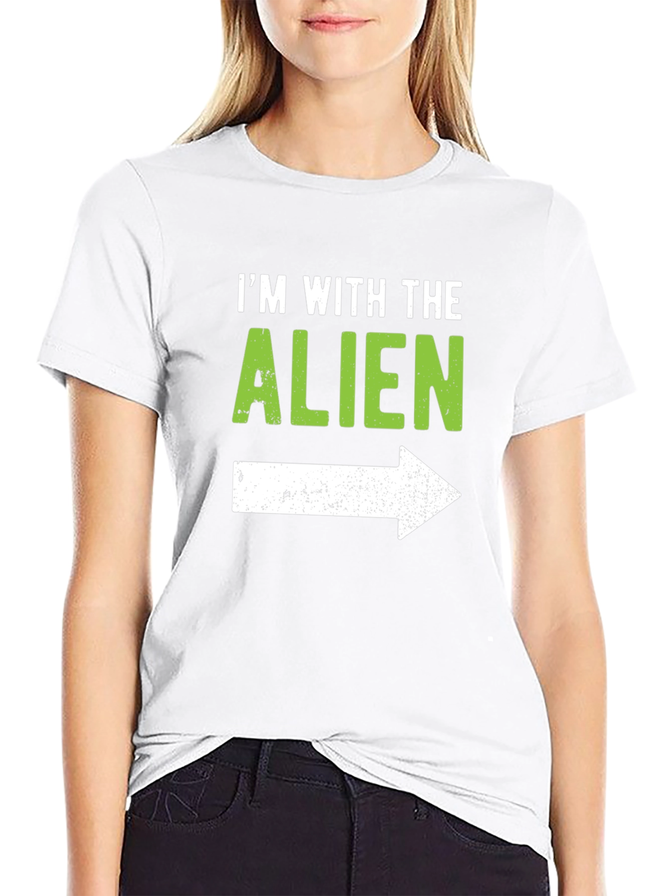Im With the Alien Graphic Tee